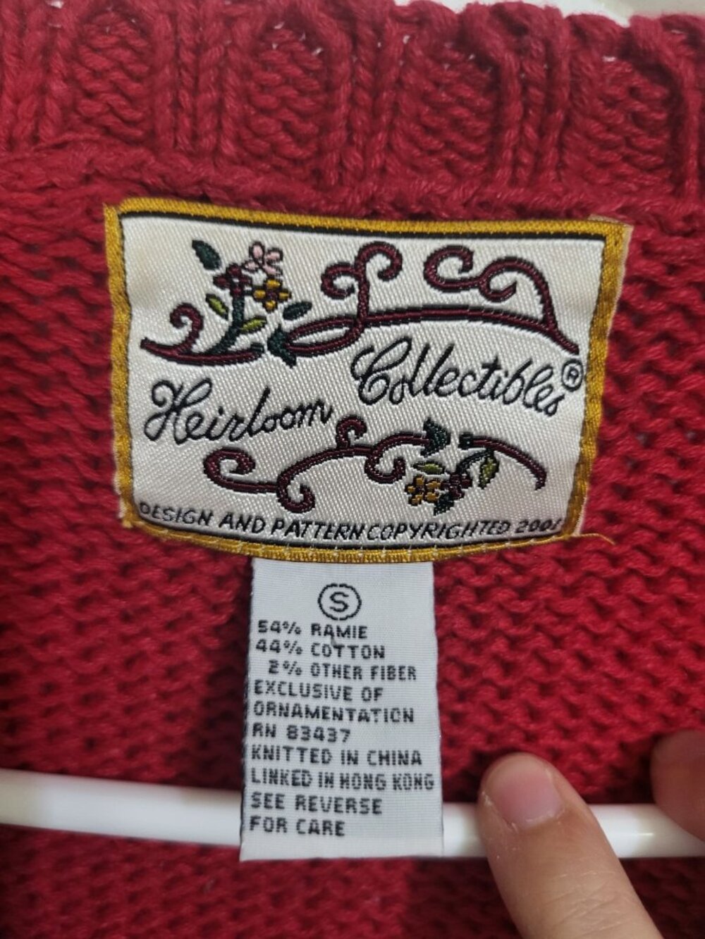 VTG Heirloom Collectibles Ugly Christmas Sweater Vest Nutcracker Holiday SZ S - Picture 3 of 9